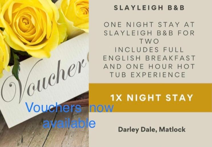 Slayleigh B&B, Matlock Exterior foto